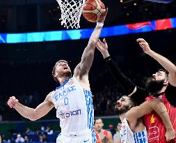 (SP)PHILIPPINES-MANILA-BASKETBALL-FIBA WORLD CUP-SECOND ROUND-GRE VS MNE