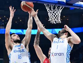 (SP)PHILIPPINES-MANILA-BASKETBALL-FIBA WORLD CUP-SECOND ROUND-GRE VS MNE