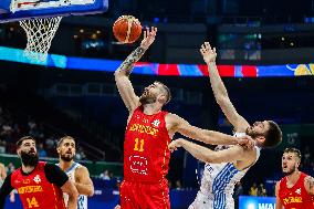 (SP)PHILIPPINES-MANILA-BASKETBALL-FIBA WORLD CUP-SECOND ROUND-GRE VS MNE