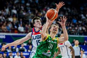 (SP)PHILIPPINES-MANILA-BASKETBALL-FIBA WORLD CUP-SECOND ROUND-USA VS LTU