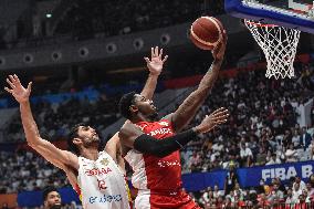 (SP)INDONESIA-JAKARTA-BASKETBALL-FIBA WORLD CUP-GROUP L-ESP VS CAN