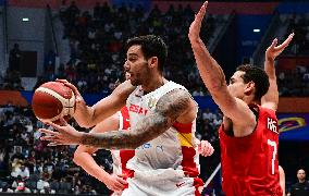 (SP)INDONESIA-JAKARTA-BASKETBALL-FIBA WORLD CUP-GROUP L-ESP VS CAN