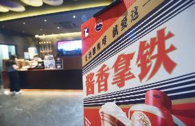 Kweichow Moutai and Luckin Coffee Co Branded Coffee