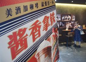 Kweichow Moutai and Luckin Coffee Co Branded Coffee