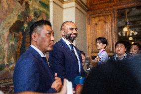 Rugby World Cup - Japan Team Welcomed - Toulouse