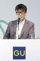 G.U. CEO Osamu Yunoki