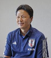 Football: Japan U-22 coach Go Oiwa