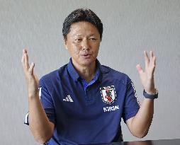 Football: Japan U-22 coach Go Oiwa