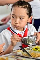 Primary School Nutrition Lunch in Qingzhou