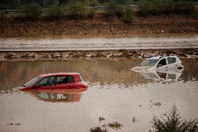 Torrential Rain Causes Major Flooding - Spain