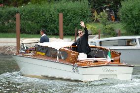 Venice Excelsior Arrivals Oliver Masucci