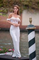 Venice Excelsior Arrivals Ludovica Coscione