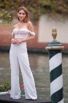 Venice Excelsior Arrivals Ludovica Coscione