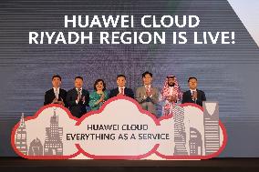 SAUDI ARABIA-RIYADH-CHINA-HUAWEI-CLOUD DATA CENTER-LAUNCH