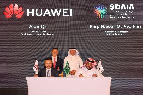 SAUDI ARABIA-RIYADH-CHINA-HUAWEI-CLOUD DATA CENTER-LAUNCH