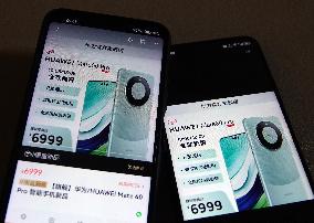Huawei Mate60Pro Phone in Short Supply in Yichang, China