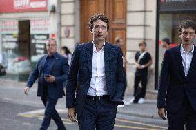 Antoine Arnault visits the Restos du Coeur - Paris