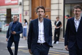 Antoine Arnault visits the Restos du Coeur - Paris