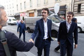 Antoine Arnault visits the Restos du Coeur - Paris