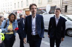 Antoine Arnault visits the Restos du Coeur - Paris