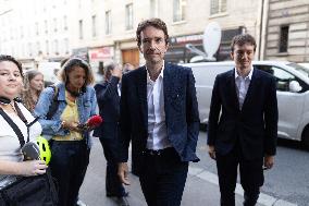 Antoine Arnault visits the Restos du Coeur - Paris