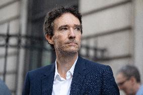 Antoine Arnault visits the Restos du Coeur - Paris