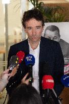 Antoine Arnault visits the Restos du Coeur - Paris