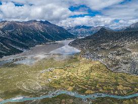 CHINA-TIBET-RA'OG TOWN-HARVEST (CN)