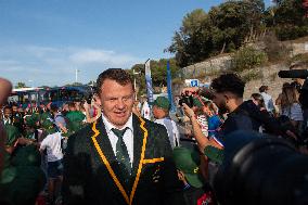 Rugby World Cup - South African Team Welcome - Toulon
