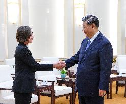 CHINA-BEIJING-XI JINPING-RED CROSS PRESIDENT-MEETING (CN)