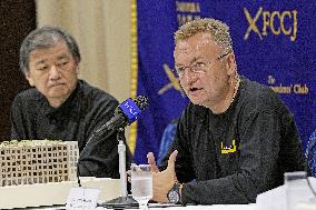 Lviv mayor, Japanese architect call for support for building hospital