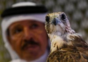 QATAR-DOHA-HUNTING AND FALCONS EXHIBITION