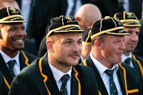 Rugby World Cup - South African Team Welcome - Toulon