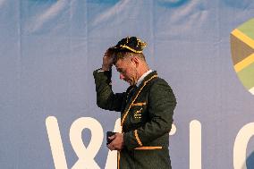 Rugby World Cup - South African Team Welcome - Toulon