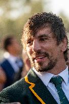 Rugby World Cup - South African Team Welcome - Toulon