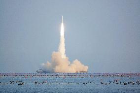 CERES-1 Launch From Haiyang Sea in Yantai