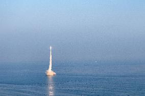 CERES-1 Launch From Haiyang Sea in Yantai