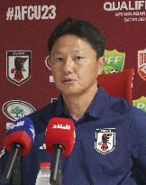 Football: Japan U-22 coach Oiwa