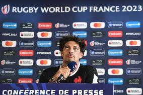 Rugby World Cup - France Training - Rueil-Malmaison