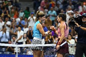 US Open - Quarter Final Muchova v Cirstea