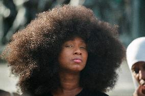 Assa Traore Leads A Rally Over Her Brother Case Dismissed - Paris