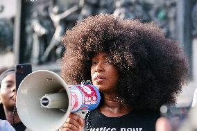 Assa Traore Leads A Rally Over Her Brother Case Dismissed - Paris