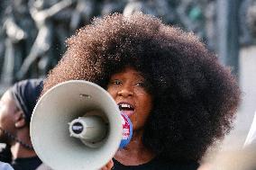 Assa Traore Leads A Rally Over Her Brother Case Dismissed - Paris