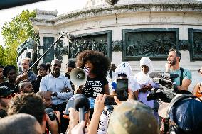 Assa Traore Leads A Rally Over Her Brother Case Dismissed - Paris