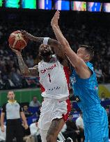 (SP)PHILIPPINES-MANILA-BASKETBALL-FIBA WORLD CUP-QUARTERFINAL-CAN VS SLO