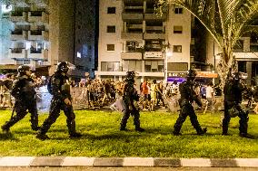 Anti-fascist Protest In Limassol, Cyprus