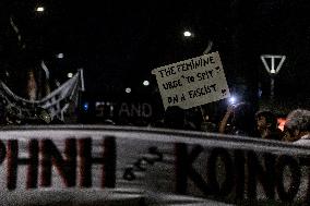 Anti-fascist Protest In Limassol, Cyprus