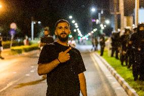 Anti-fascist Protest In Limassol, Cyprus