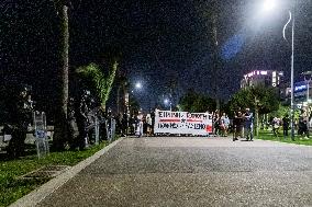 Anti-fascist Protest In Limassol, Cyprus