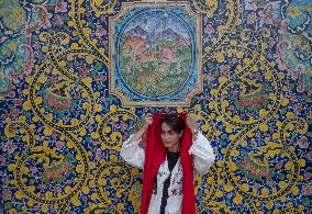 Iran-Golestan Palace And The Tourists